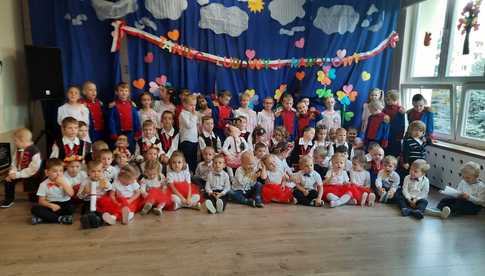 [FOTO] Święto Niepodległości w przedszkolu Słoneczko