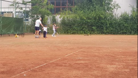 Za nami pierwsze zajęcia z tenisa ziemnego 