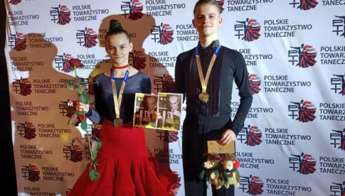 Tancerze klubu AKTAN na Międzynarodowym Turnieju Tańca Towarzyskiego w Krakowie