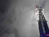 Pożar w byłej hali Bielbawu w Bielawie