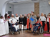 Wigilia w sali Tęcza 19 grudnia 2019 Ośrodek Rehabilitacyjno-Edukacyjno-Wychowawczy w Dzierżoniowie