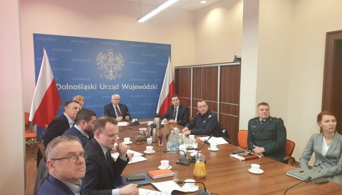 Spotkanie dotyczące bezpieczeństwa na drogach Dolnego Śląska