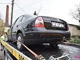Volkswagenem uderzył w słup w Piławie Górnej
