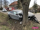 Wypadek na drodze Dzierżoniów - Świdnica