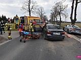 Wypadek na drodze Dzierżoniów - Świdnica