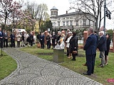 Otwarto park lapidarium przy Muzeum Miejskim Dzierżoniowa