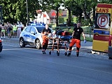 Wypadek motocyklisty w Bielawie