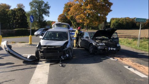 Wypadek na drodze Dzierżoniów-Świdnica