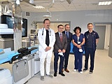 Szpital im. Marciniaka - uruchomienie nowego aparatu do angiografii