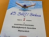 KS BALTI: Puchar dla klubu na Andrzejkowych Zawodach Pływackich w Dzierżoniowie