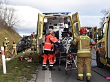 Śmiertelny wypadek na drodze Dzierżoniów - Łagiewniki