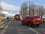 Śmiertelny wypadek na drodze Dzierżoniów - Łagiewniki