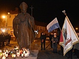 Manifestacja w obronie Jana Pawła II w Dzierżoniowie