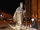 Manifestacja w obronie Jana Pawła II w Dzierżoniowie