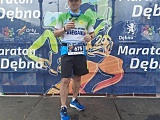 Nauczyciel wychowania fizycznego z ZSP w Mościsku na mistrzostwach Polski nauczycieli w maratonie 