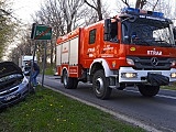 Zderzenie trzech pojazdów na drodze Świdnica - Dzierżoniów