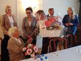 Setne Urodziny Heleny Demczuk świętowane w Urzędzie Gminy Łagiewniki