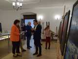 Wystawa młodych artystów w pałacu w Kiełczynie