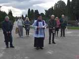 Nowy krzyż na cmentarzu komunalnym w Dzierżoniowie