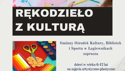 GOKBiS Łagiewniki: zajęcia artystyczno-plastyczne dla dzieci