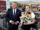 Burmistrz przywitał najmłodszych mieszkańców Dzierżoniowa