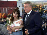 Burmistrz przywitał najmłodszych mieszkańców Dzierżoniowa