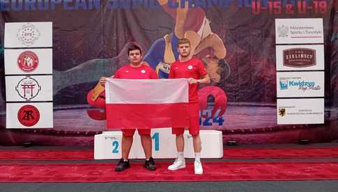 Mariusz Konieczny z brązowym medalem mistrzostw Europy w sumo