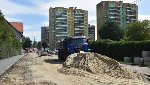 Jak przebiega remont ul. Żeromskiego w Bielawie?