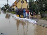 Wilków Wielki zalany wodą