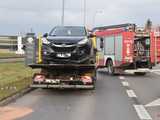 Zderzenie hyundaia i suzuki na drodze Dzierżoniów - Bielawa