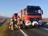 Wypadek na drodze Dzierżoniów - Łagiewniki