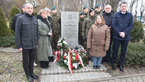 12. rocznica śmierci majora Krzysztofa Woźniaka