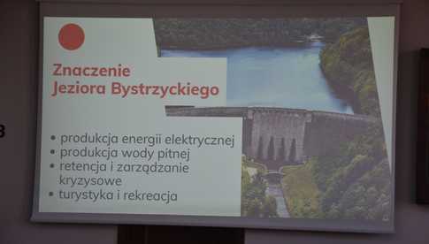 Jezioro Bystrzyckie i zapora wodna Lubachów