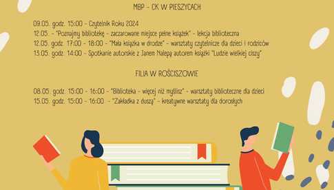 Tydzień Bibliotek w Pieszycach i Rosciszowie