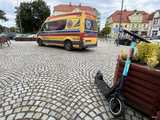 Bielawa. Wypadek podczas jazdy na hulajnodze 