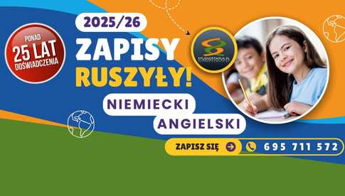 Zapisy na angielski na nowy rok szkolny!