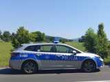 Zderzenie motocyklisty z lawetą