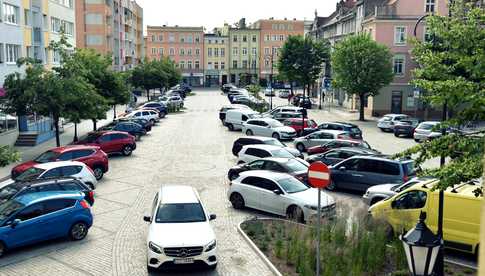 Organizacja ruchu na dzierżoniowskim rynku