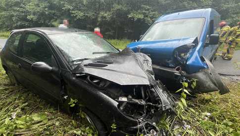 Wypadek na drodze Gilów - Niemcza