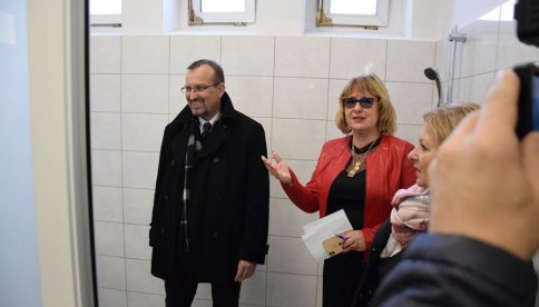 Łazienki wyremontowano w ramach budżetu obywatelskiego powiatu kłodzkiego 2019 