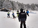 Policjanci z KPP w Kłodzku uczestniczyli w obchodach Światowego Dnia Śniegu