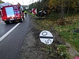 1 listopada ok. godz. 13.30 na drodze krajowej nr 8 między Szczytną, a Dusznikami-Zdrojem doszło do zdarzenia drogowego z udziałem samochodu osobowego marki BMW.