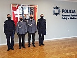 W Komendzie Powiatowej Policji w Kłodzku odbyło się ślubowanie policjantów przyjętych do służby