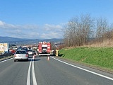 Zdarzenie drogowe na DK-8 w Szalejowie Górnym [Foto]