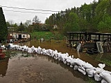 Przygotowania do ewentualnej, drugiej fali podtopień w Dusznikach-Zdroju [Foto]