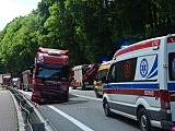 Wypadek na DK-8 w Szczytnej 