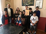 Burmistrz przyjął wychowanków Placówki Wsparcia Dziennego