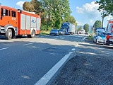 Zderzenie dwóch samochodów na DK-8 w Kłodzku