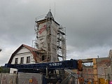 Wieża remizy strażackiej ma już nowy dach