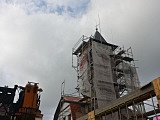 Wieża remizy strażackiej ma już nowy dach